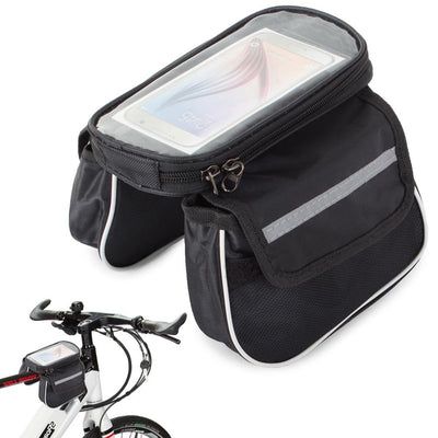 Mobilhållare för cykel / Cykelramsväska för mobiltelefon