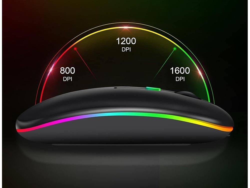 Optisk trådlös mus - 1000-2000dpi