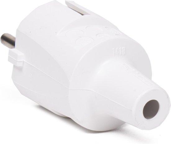 PVC Stickpropp med brytskydd Jordad - 16A