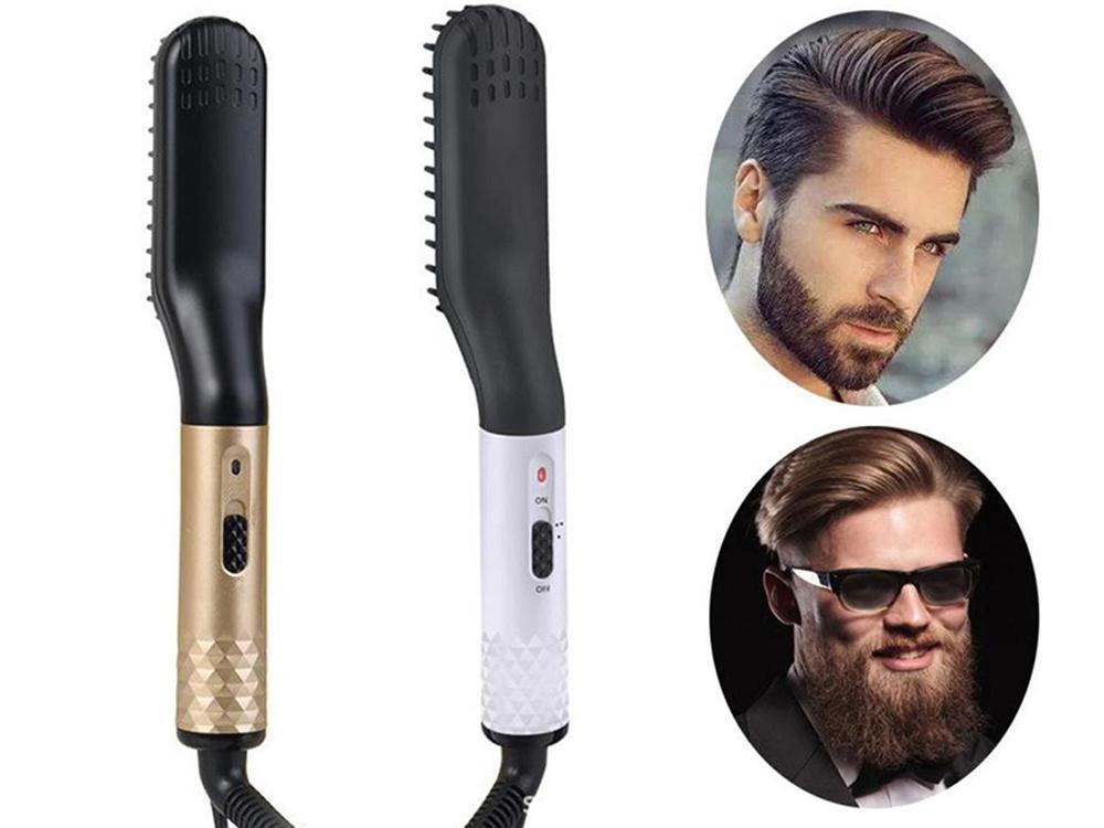 Plattborste för män - skägg och hår