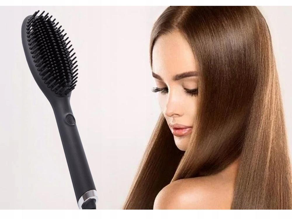 Fladjern / Fladbørste med ioniseringsfunktion