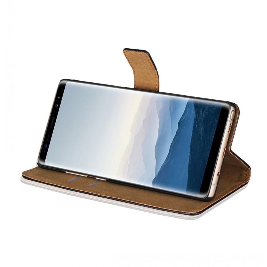 Plånboksfodral Samsung Note 9, Äkta skinn