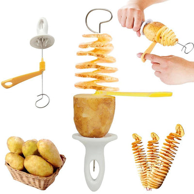 Potatischips spiral för Twisted Fries