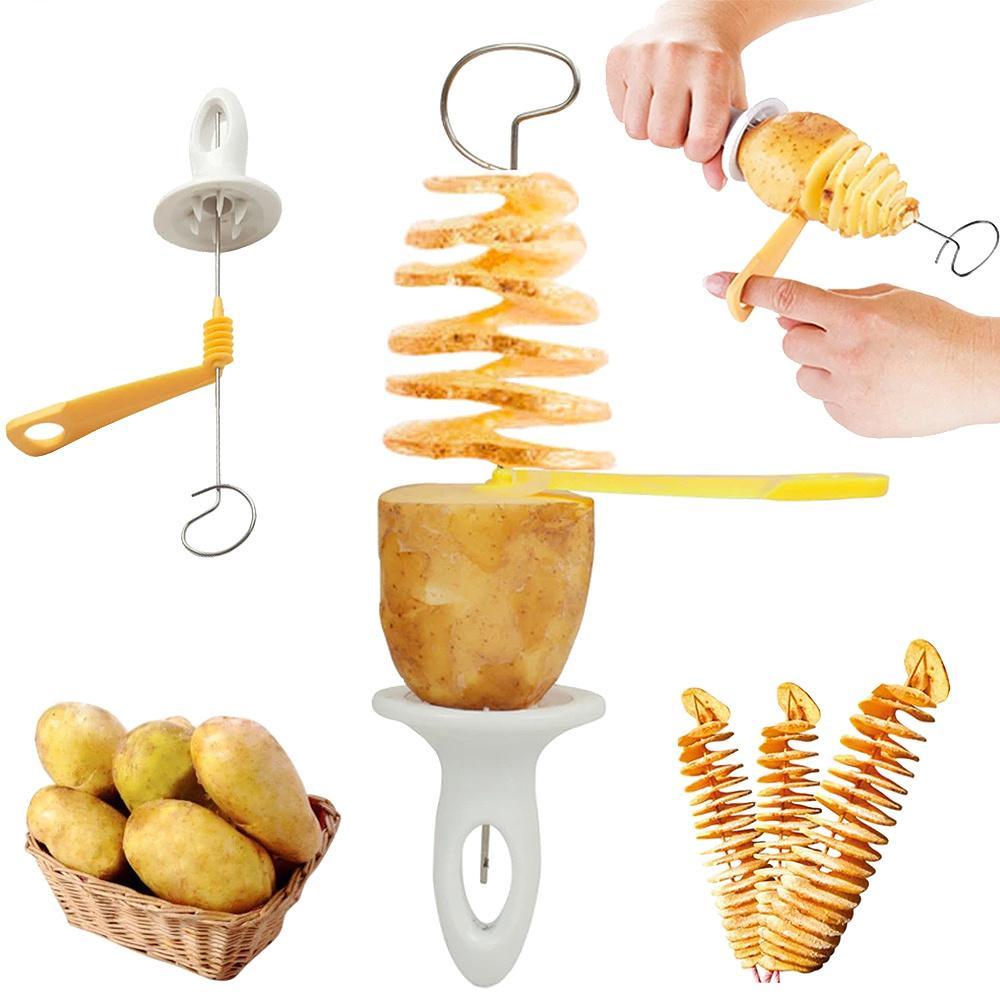 Kartoffelchips spiral til Twisted Fries