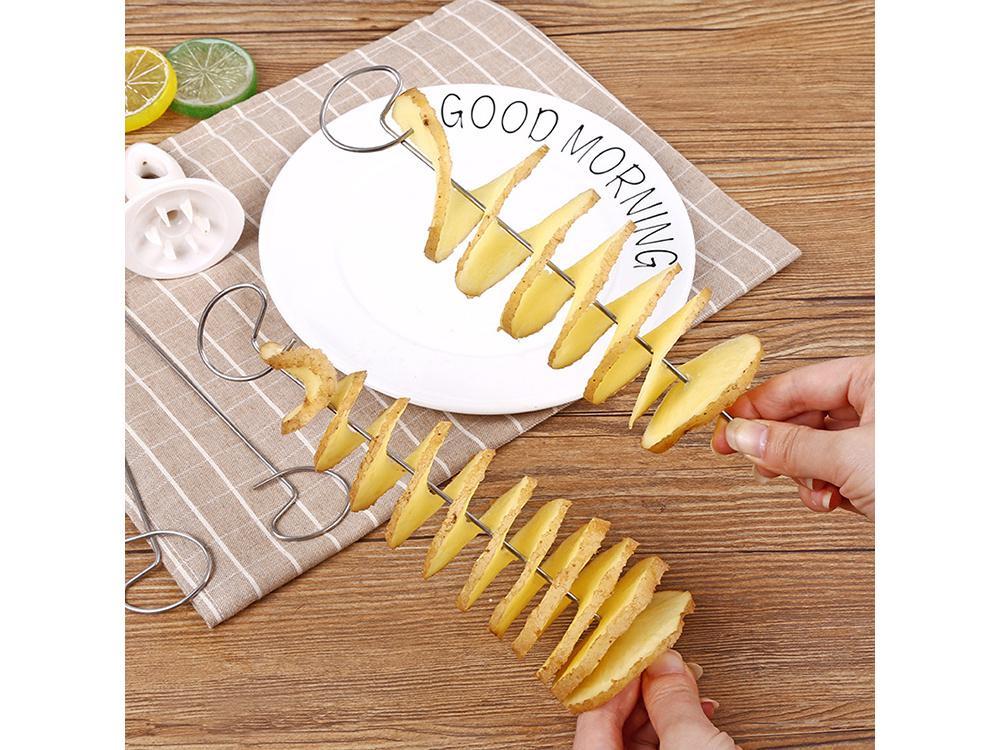Kartoffelchips spiral til Twisted Fries