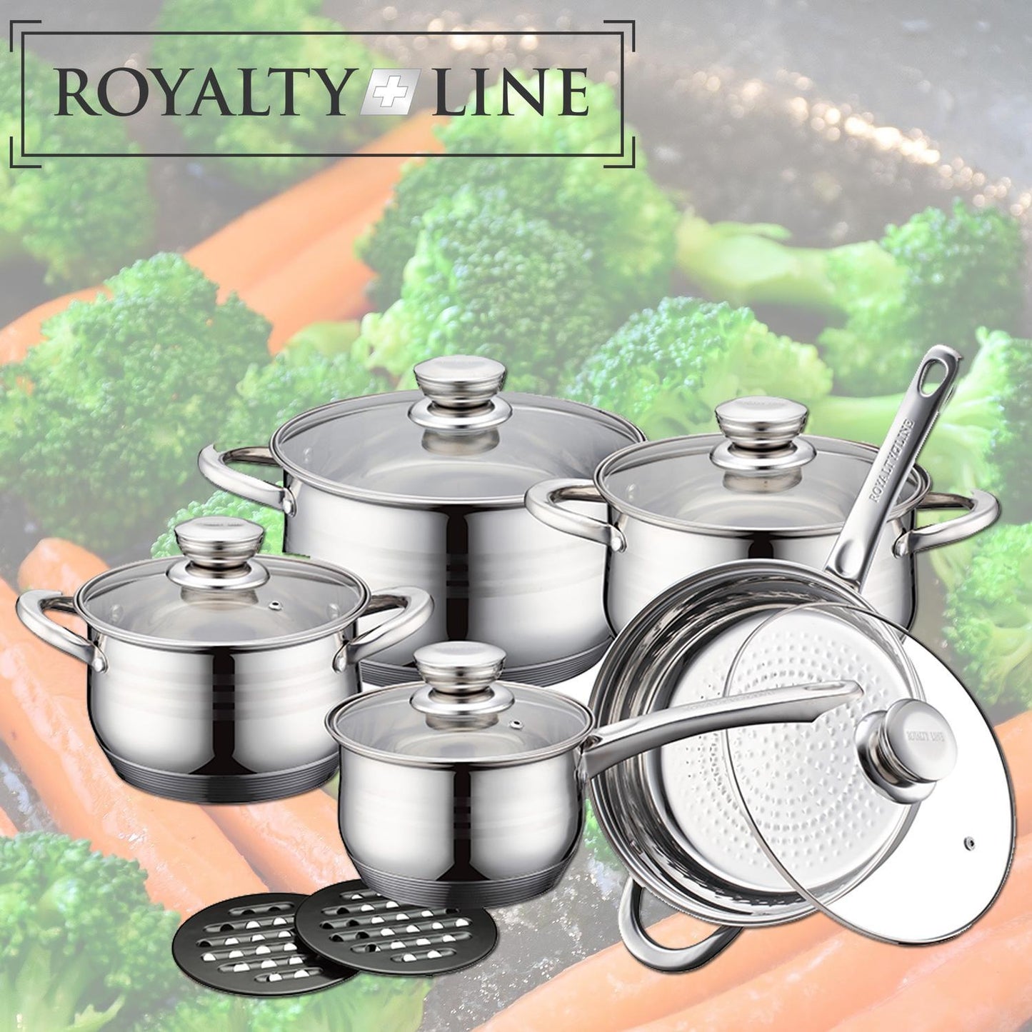 Royalty Line 12 delars Kastrullset / Köksset