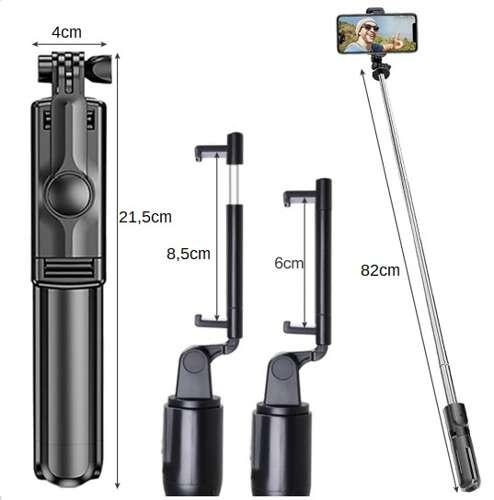 Selfiestick / tripod mobilstativ med bluetooth fjärrkontroll