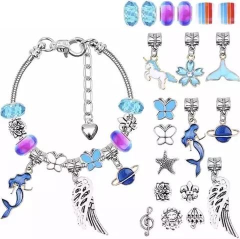 Set för smyckestillverkning - 5 armband - 5 halsband
