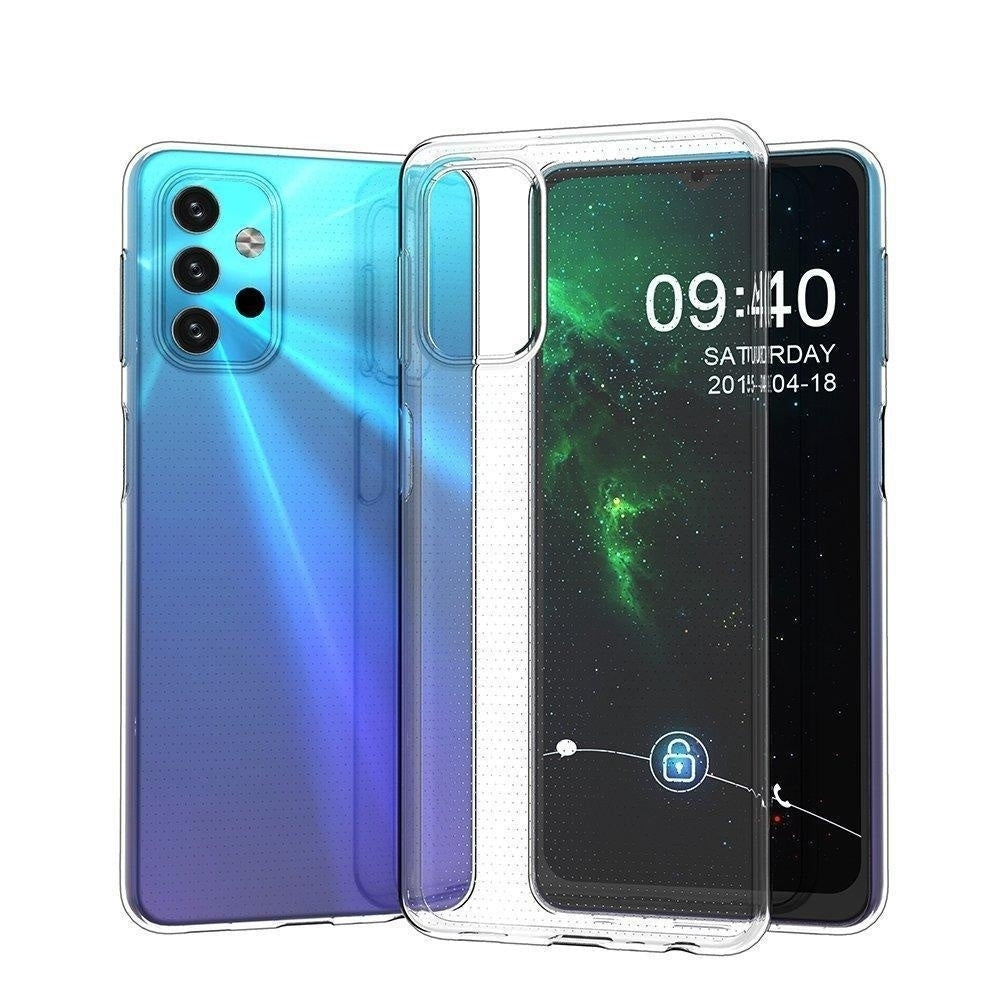 Skal Samsung A16 4G/5G i genomskinligt gummi