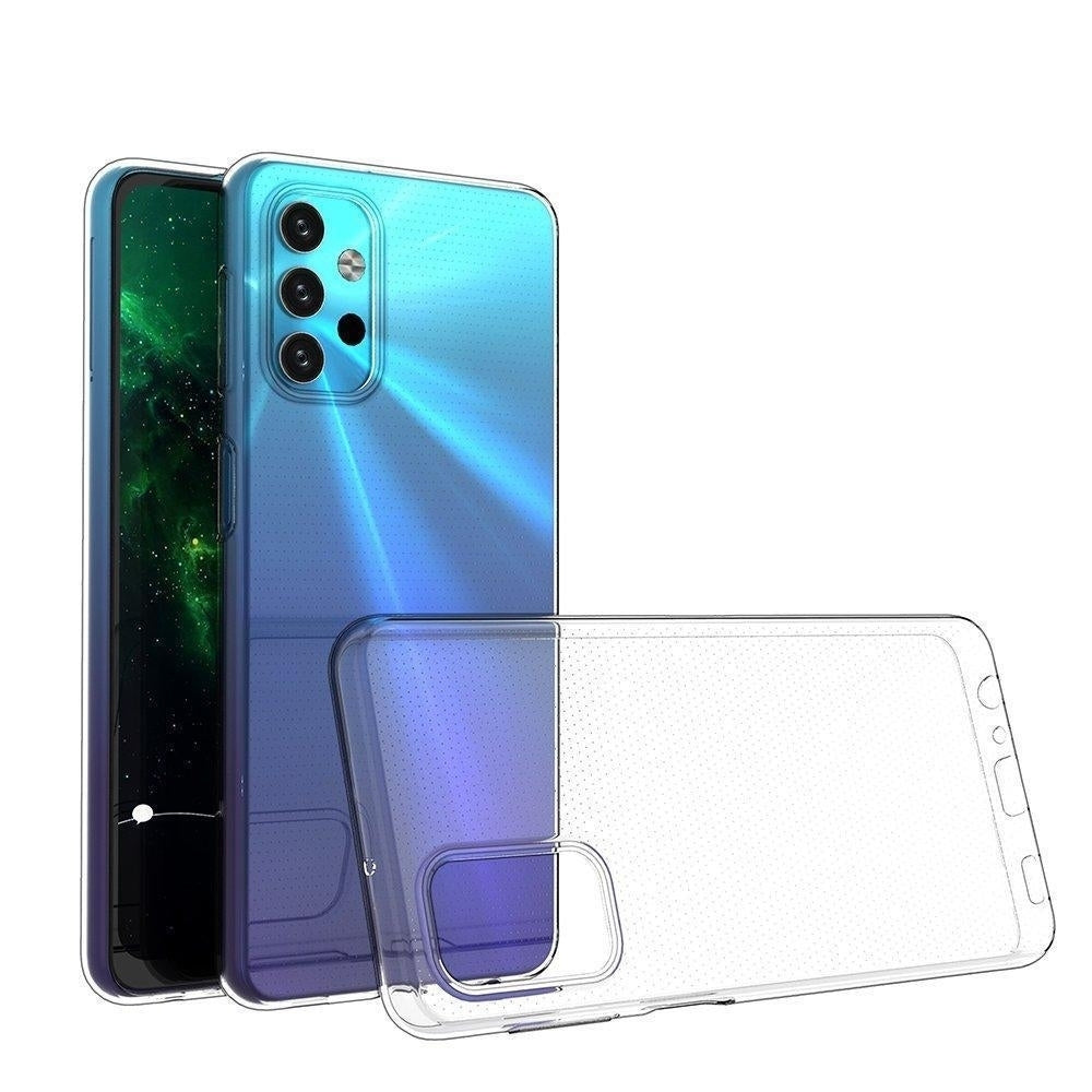Skal Samsung A16 4G/5G i genomskinligt gummi