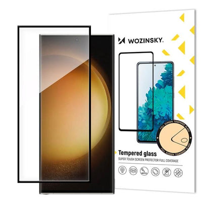 Skärmskydd Samsung S24 Ultra i härdat glas Fullskärm