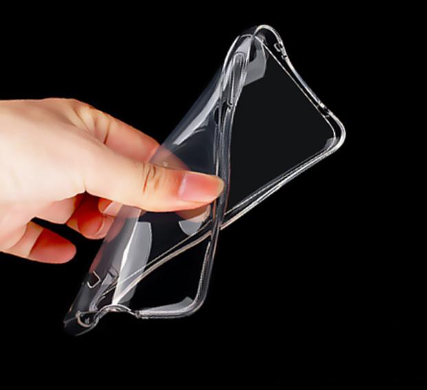 Sony Xperia E5 cover i gennemsigtigt gummi,