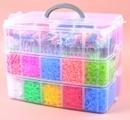 Kæmpe Loom Bands Kit - 15.000 stk og masser af tilbehør.