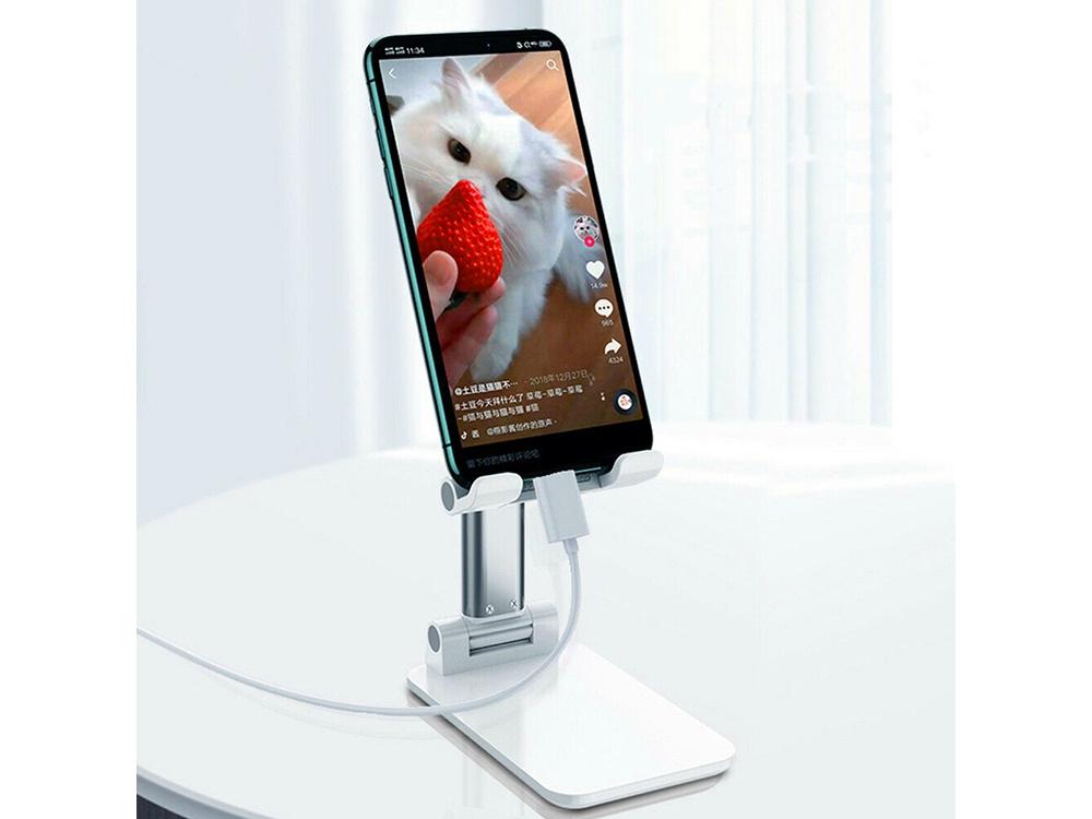 Telefonställ -  iPadhållare - Vikbar - Upp till 10 tum