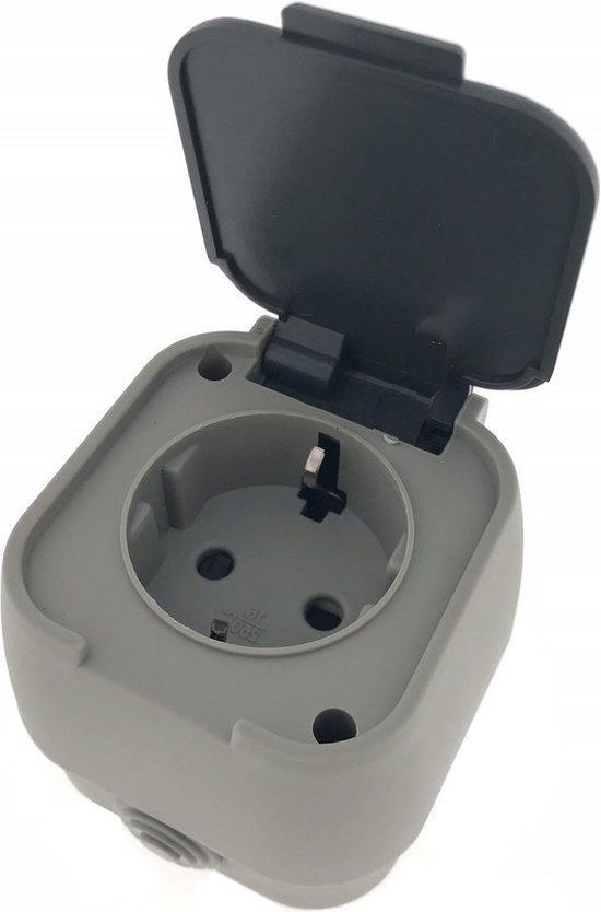 Vægudtag Udendørs 1-vejs IP54