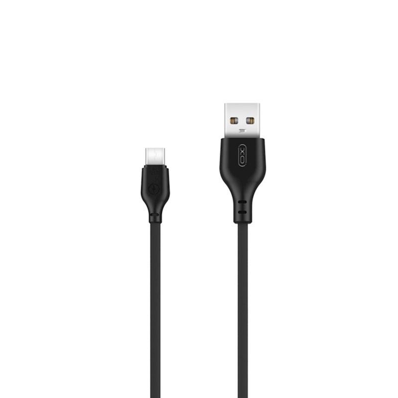 XO Laddare - Laddkabel - USB / USB-C - 1 meter Svart