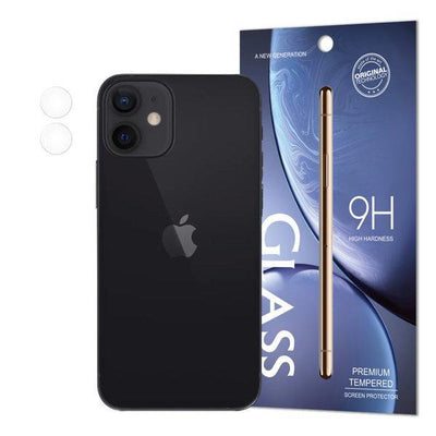 iPhone 12 linsskydd / kameraskydd i glas
