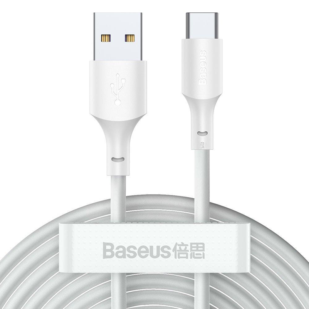 Baseus 2-pack laddkabel USB-C 1.5m, 40w/5A Snabb