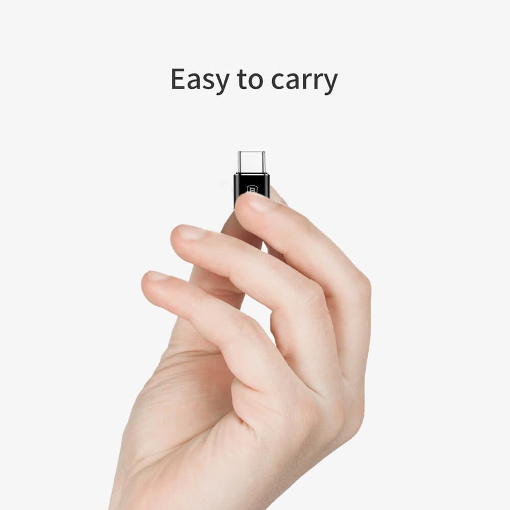 Baseus Adapter Micro-USB till USB-C