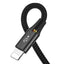 Baseus Laddkabel 4-i-1, 2x iPhone, USB-C, Micro-USB