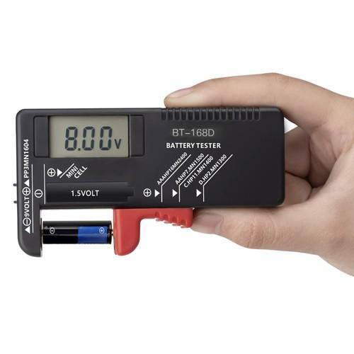 Batteritester - Fra knapceller til 9v batteri og alt derimellem