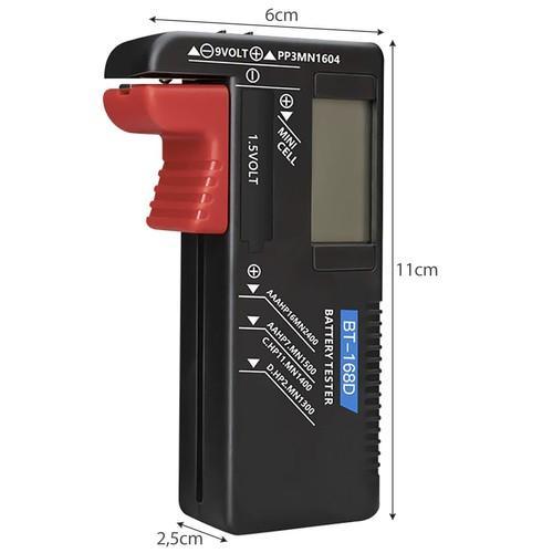Batteritester - Fra knapceller til 9v batteri og alt derimellem