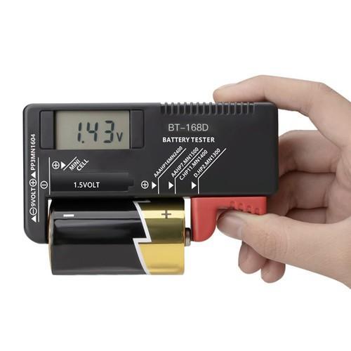 Batteritester - Fra knapceller til 9v batteri og alt derimellem