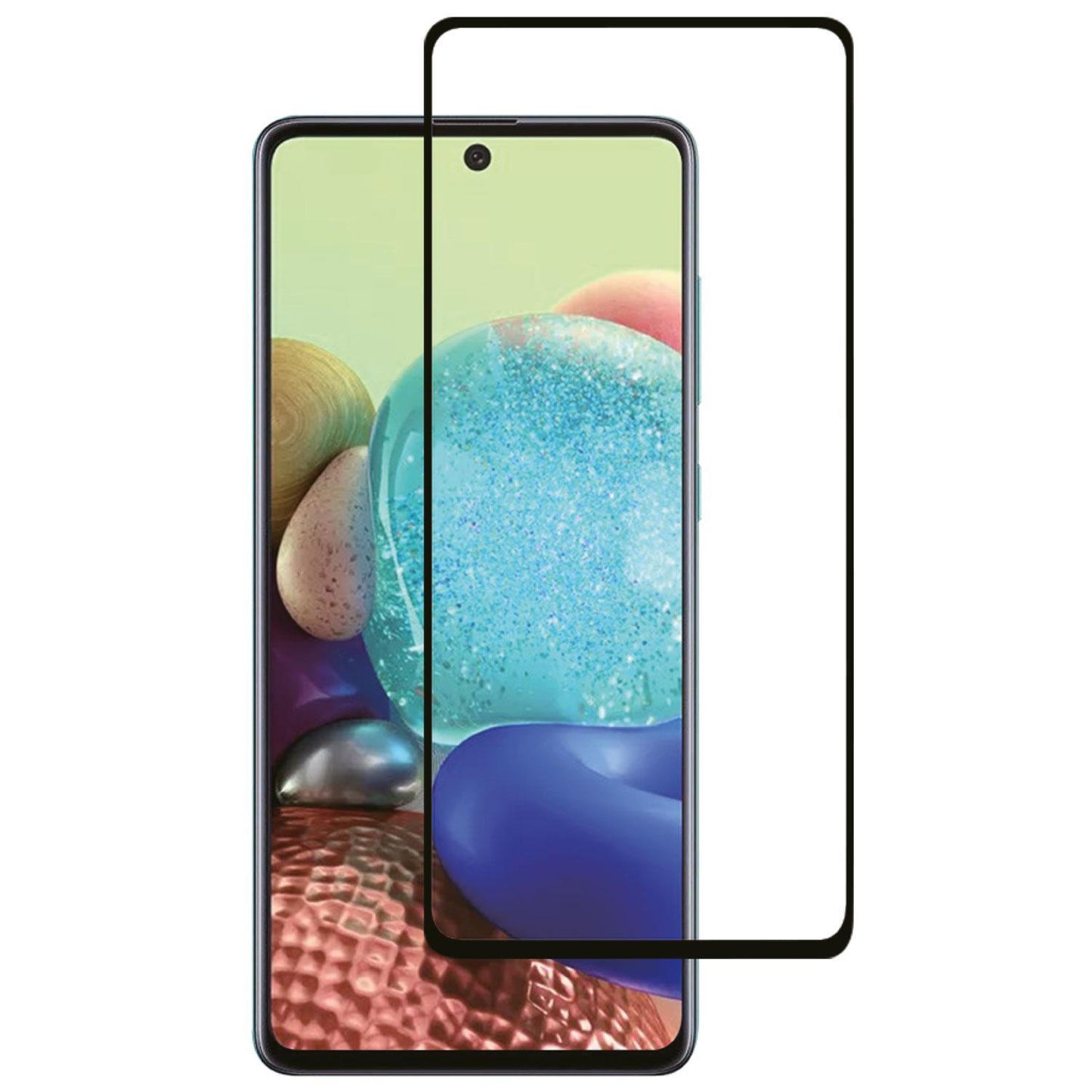 Champion Skärmskydd Glas Samsung A72 Fullskärm