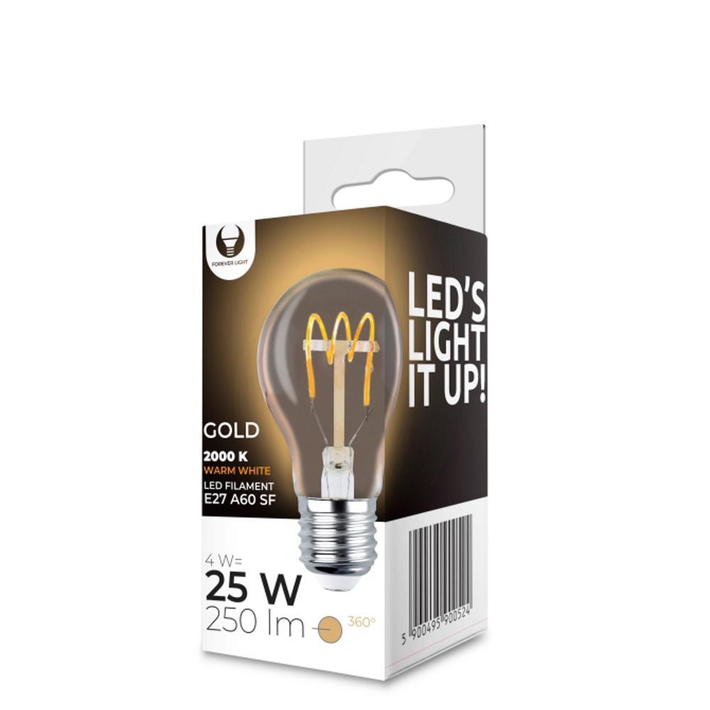 Filament LED-lampa - E27 - 4w - Retro lampa