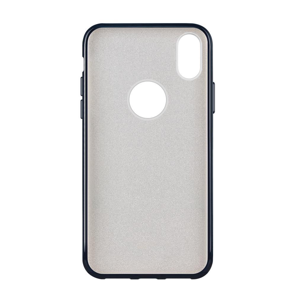 Glitter cover i gummi, iPhone Xs