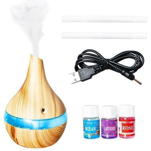 Luftfugter, aroma diffuser, Ionisator med LED lys