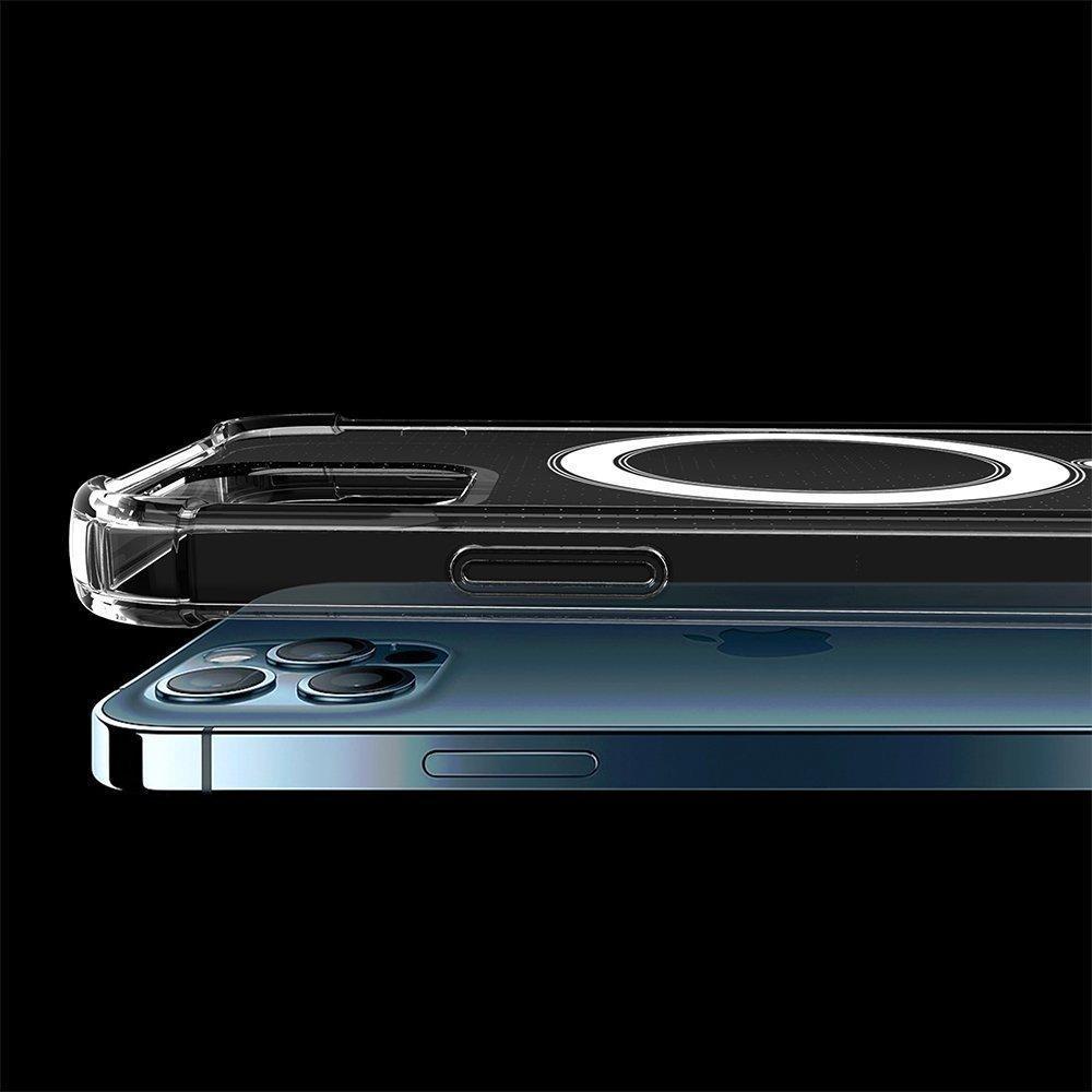 MagSafe skal iPhone 12 Pro Max- genomskinligt gummi,
