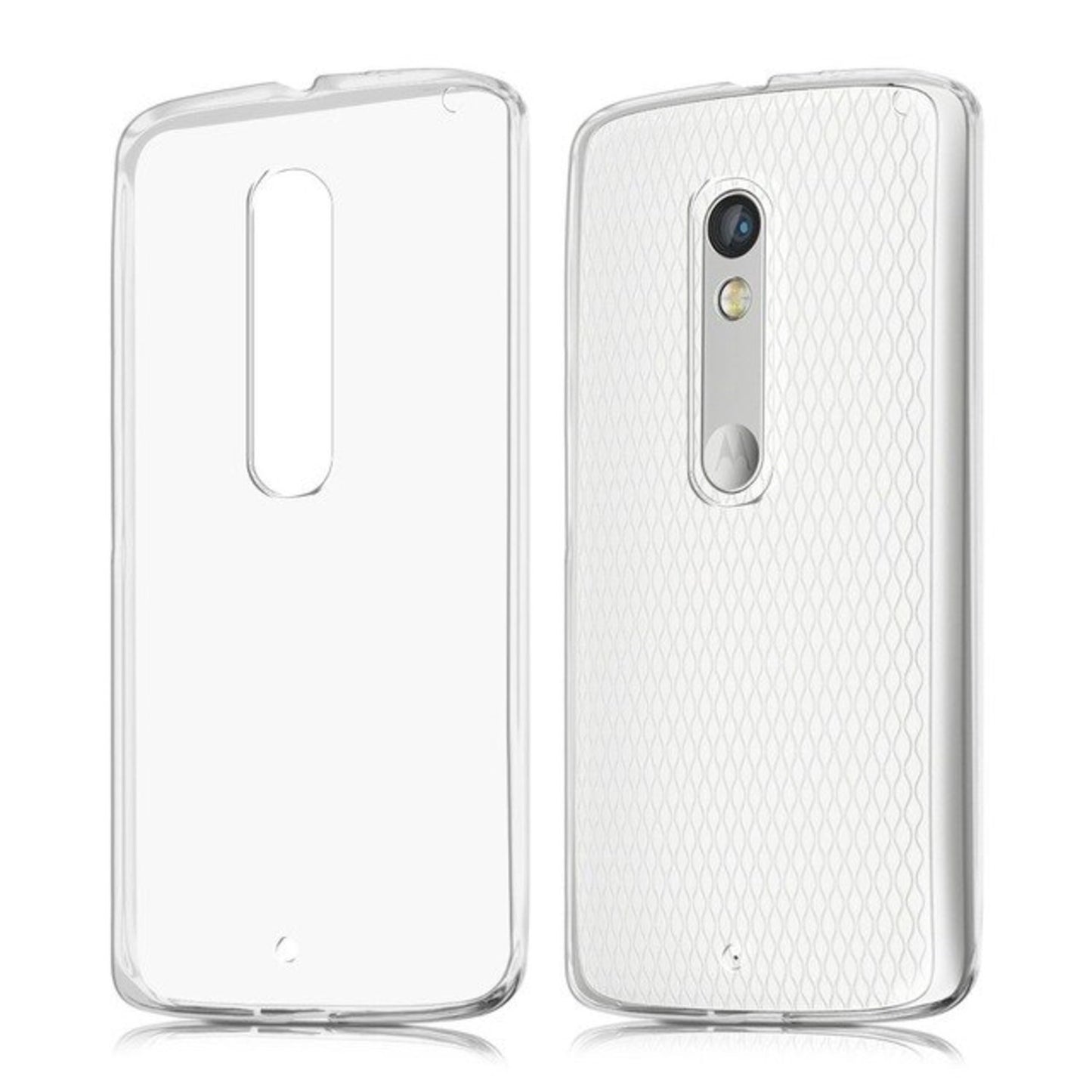 Motorola Moto G2 Cover i transparent gummi