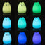 Nattlampa - Laddbar - 16 färger / 9 ljusststyrkor med fjärrkontroll