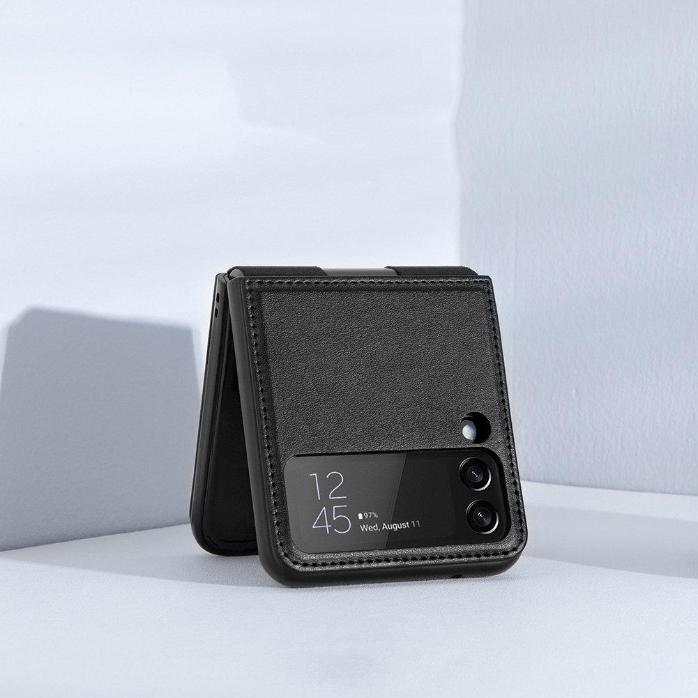 Nillkin etui til Samsung Z Flip4 - Vegansk læderetui