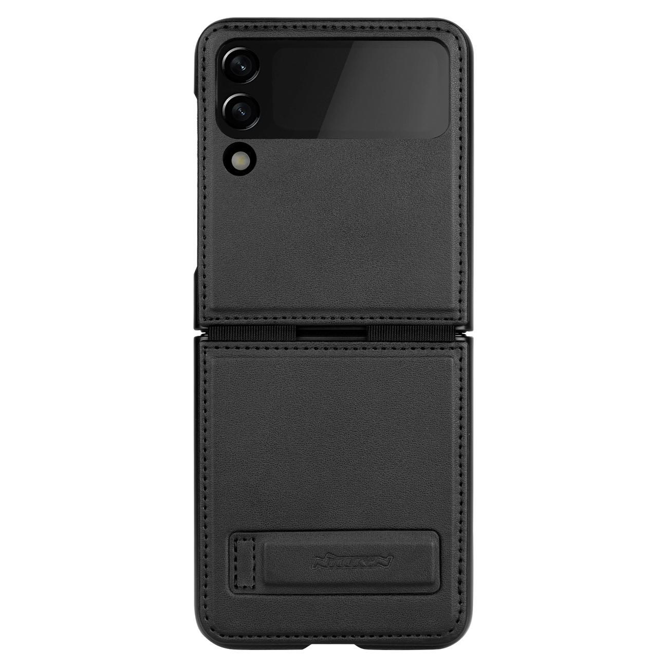 Nillkin etui til Samsung Z Flip4 - Vegansk læderetui