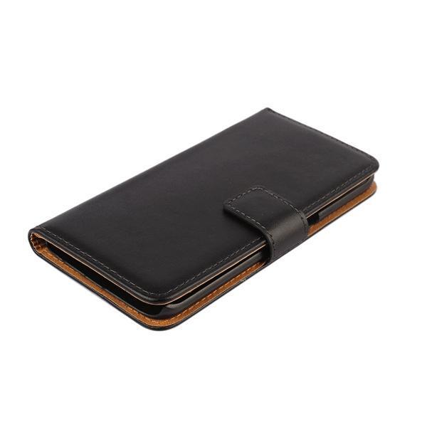 Pung etui Samsung S6 Edge ægte læder