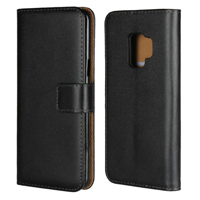 Pung etui Samsung S9 ægte læder