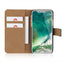 Plånboksfodral iPhone Xr, äkta skinn