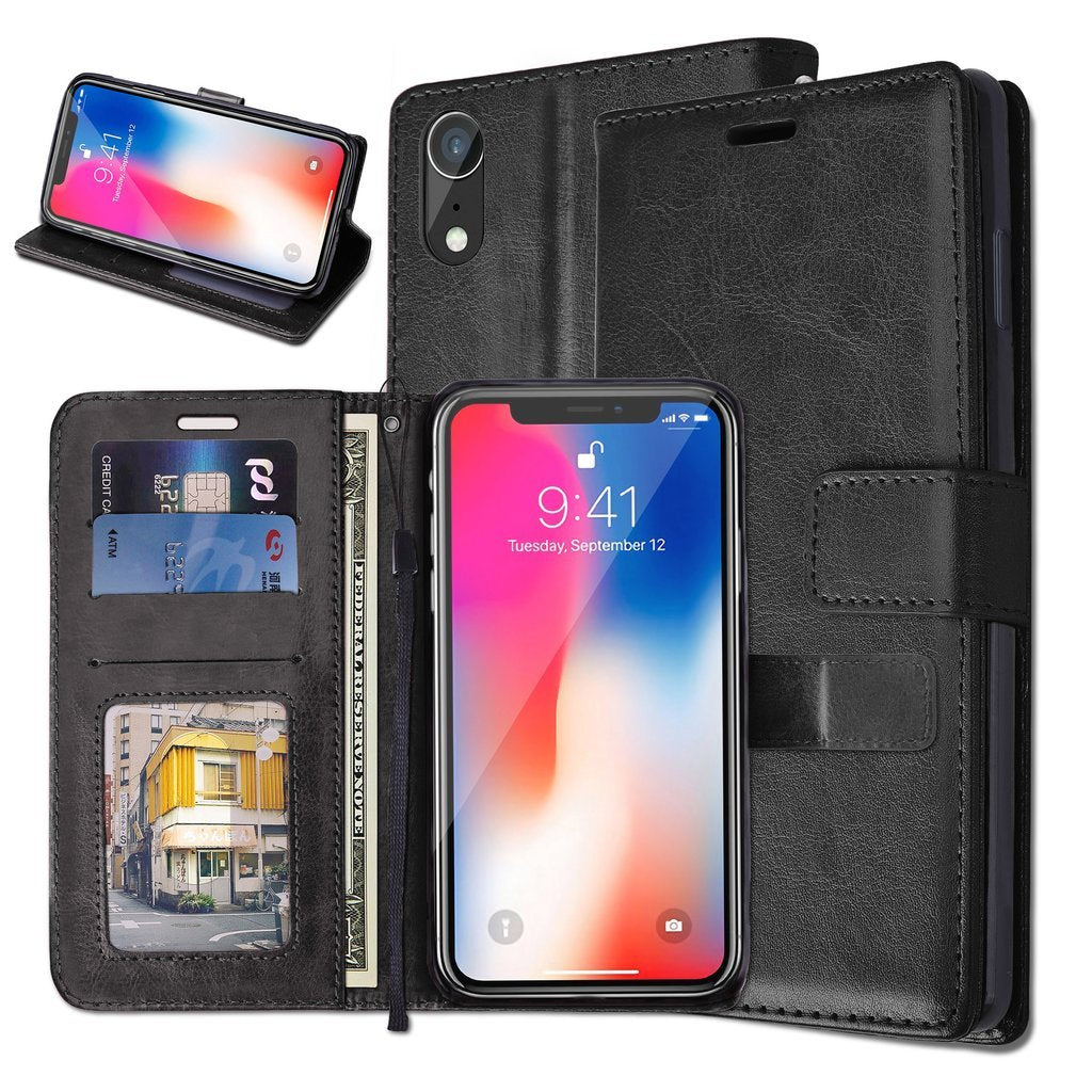 Pung etui iPhone Xs Max, 3 kort med ID