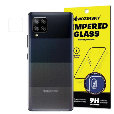 Samsung A42 5G linsskydd / kameraskydd i glas