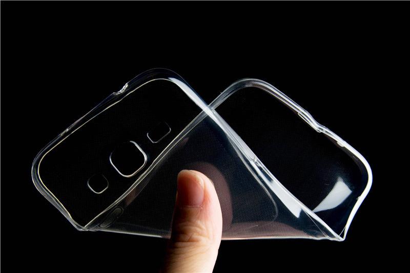 Samsung Core Prime Skal i genomskinligt gummi,