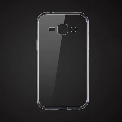 Samsung Galaxy J1 Skal i genomskinligt gummi,