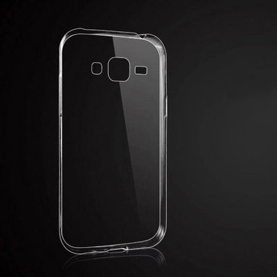 Samsung Galaxy J5 Skal i genomskinligt gummi,