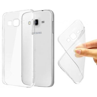 Samsung J3 2016 Skal i genomskinligt gummi,