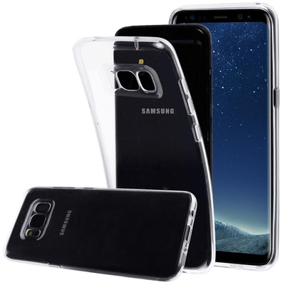 Samsung Galaxy S8 Plus Skal i genomskinligt gummi,