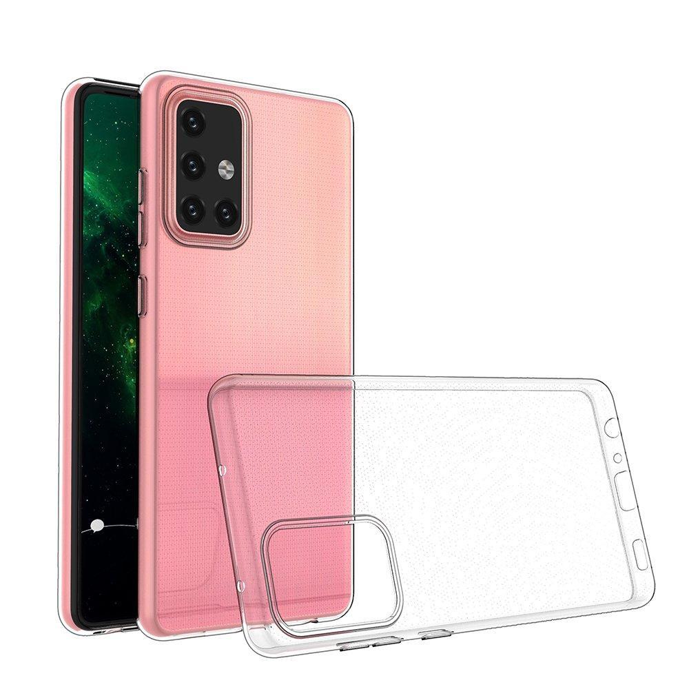 Skal Samsung A72 4G / 5G i genomskinligt gummi