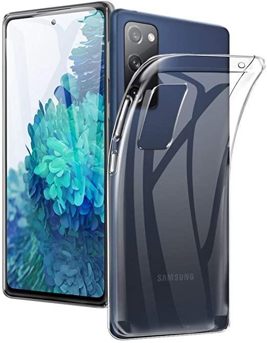 Skal Samsung S20 i genomskinligt gummi,