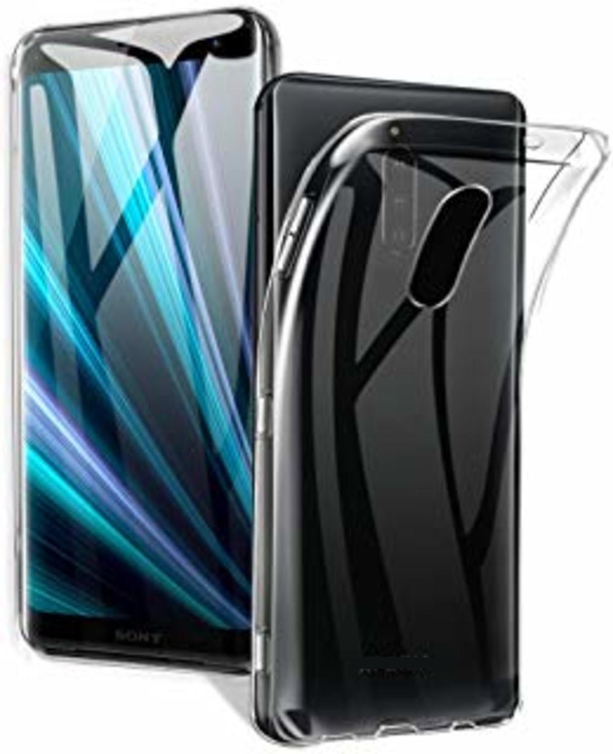 Cover Sony Xperia 1 i klar gummi