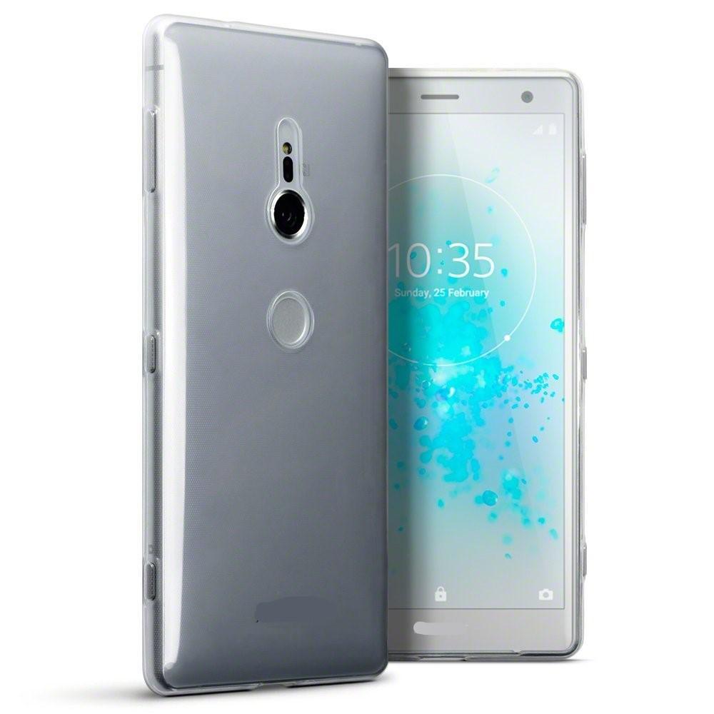 Cover, Sony Xperia XZ2, gennemsigtig gummi,